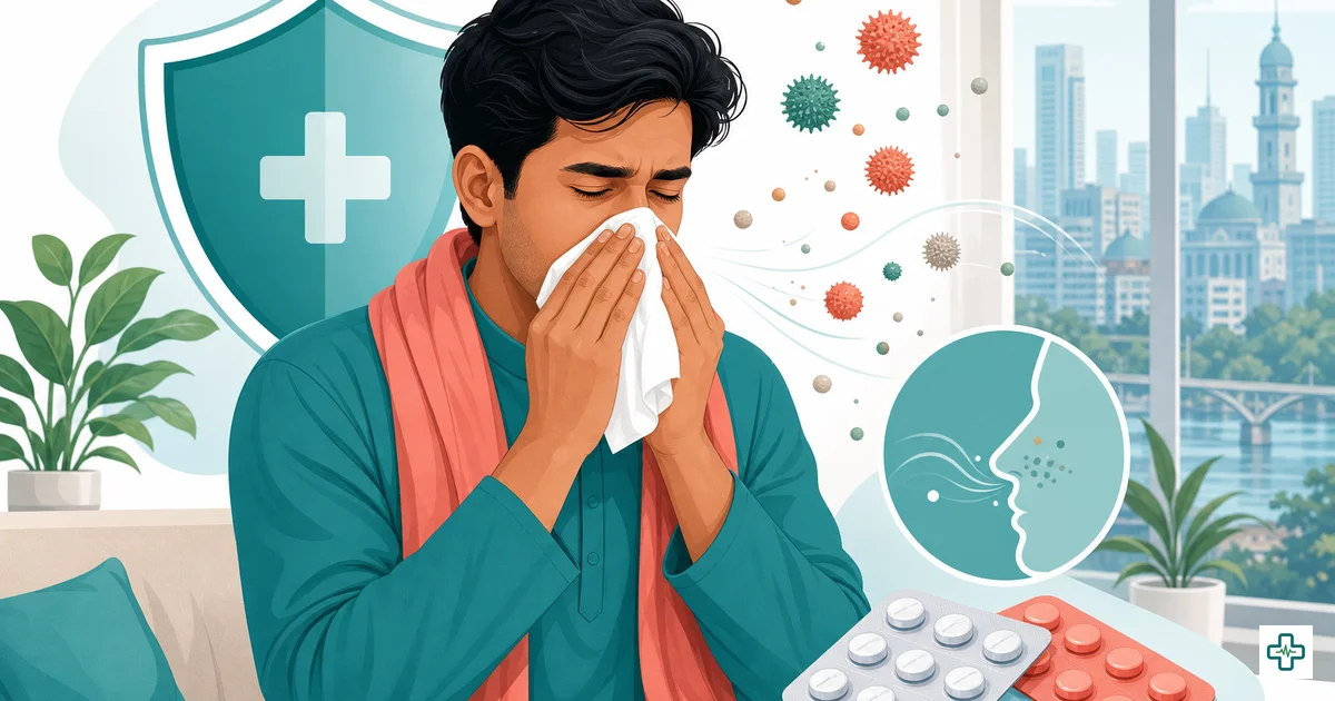 Allergy medicines in Bangladesh — antihistamines (cetirizine, fexofenadine) and montelukast