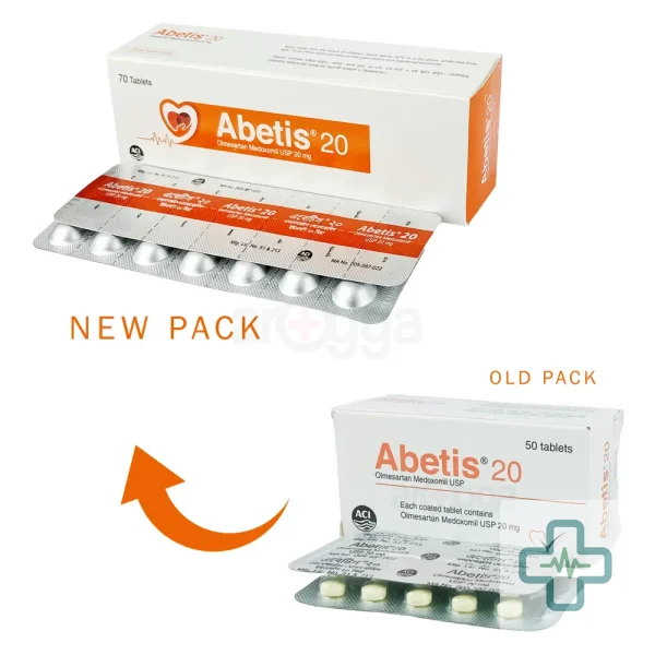 Abetis 20 mg Tablet — Olmesartan Medoxomil