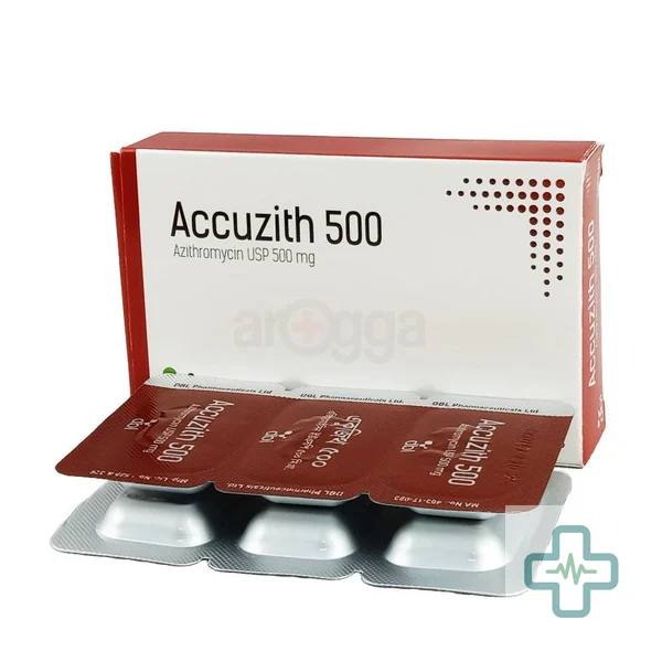 Accuzith 500 500 mg Tablet — Azithromycin