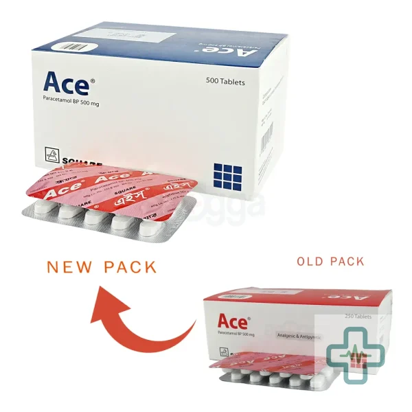 Ace 500 mg Tablet — Paracetamol