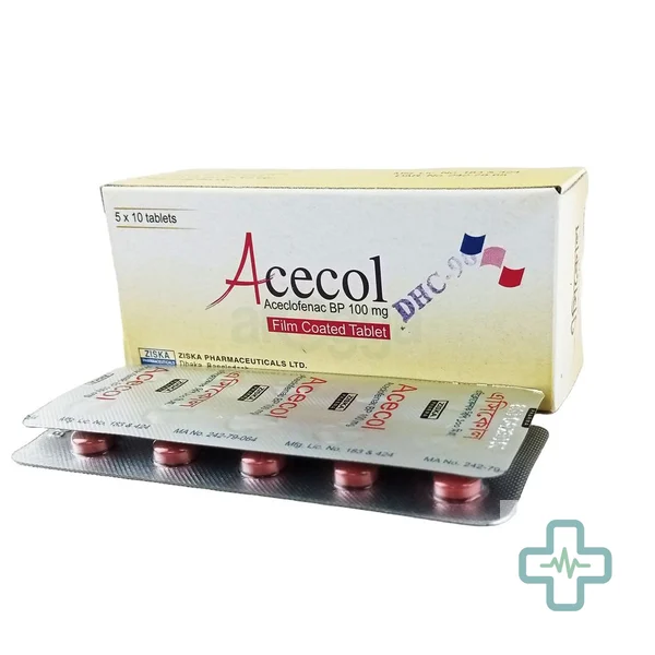Acecol 100 mg Tablet — Aceclofenac