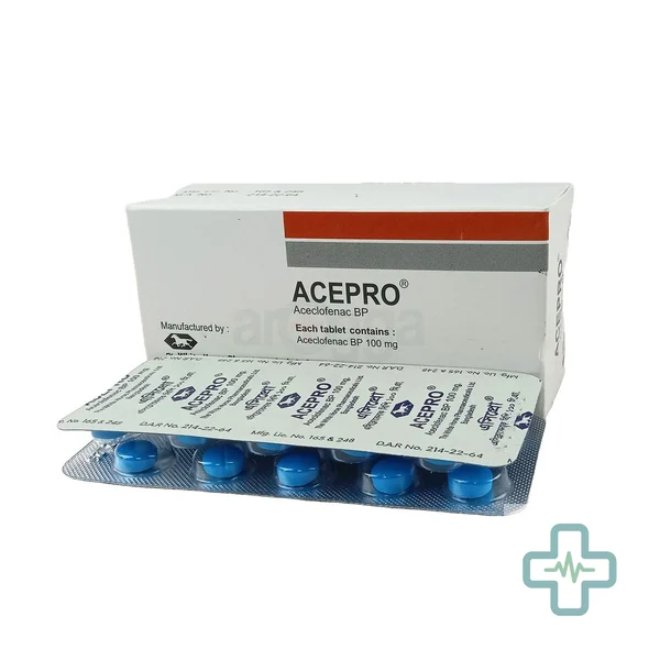 ACEPRO 100 mg Tablet — Aceclofenac