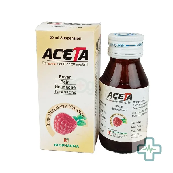 Aceta 120 mg/5 ml Suspension — Paracetamol