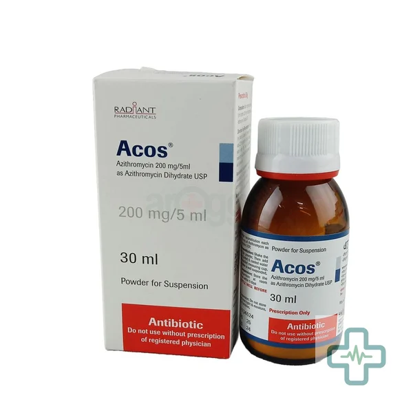 Acos 200 mg/5 ml Powder For Suspension — Azithromycin