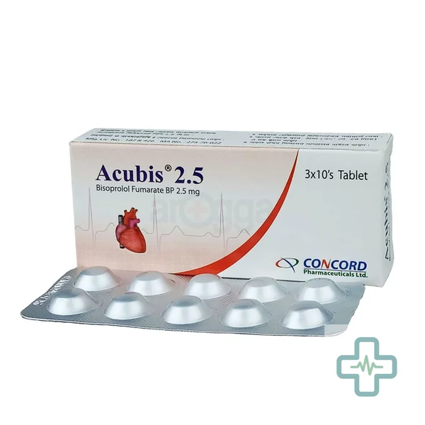 Acubis 2.5 2.5 mg Tablet — Bisoprolol Hemifumarate