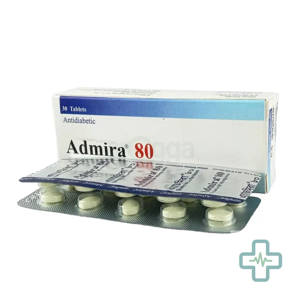 Admira 80 mg Tablet — Gliclazide
