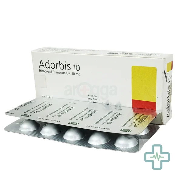 Adorbis 10 10 mg Tablet — Bisoprolol Hemifumarate