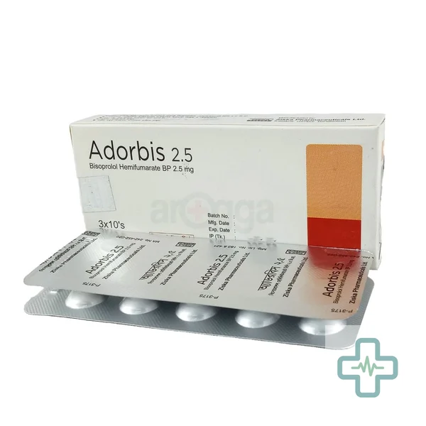 Adorbis 2.5 2.5 mg Tablet — Bisoprolol Hemifumarate