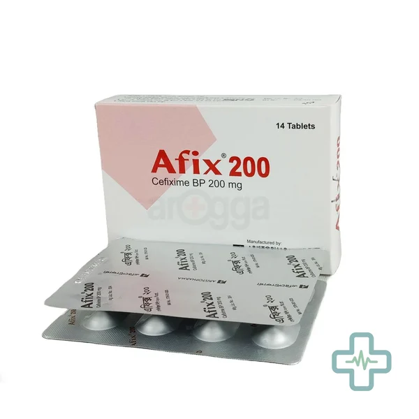 Afix 200 200 mg Tablet — Cefixime