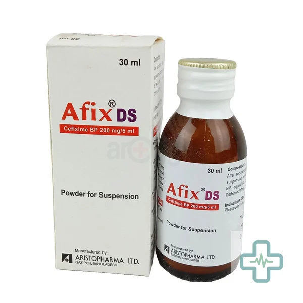 Afix DS 200 mg/5 ml Powder For Suspension — Cefixime