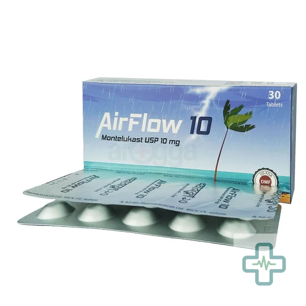 Airflow 10 mg Tablet — Montelukast