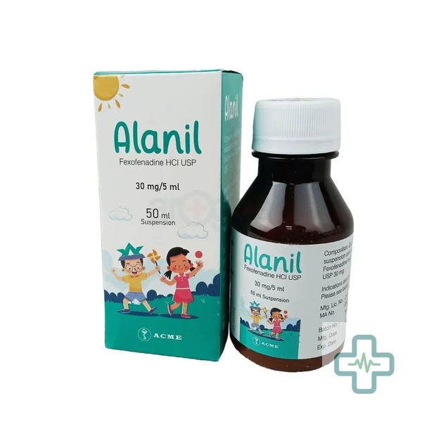 Alanil 30 mg/5 ml Suspension — Fexofenadine Hydrochloride