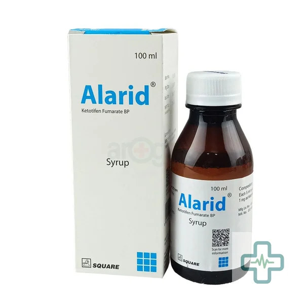 Alarid 1 mg/5 ml Syrup — Ketotifen