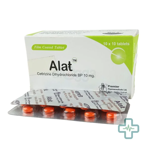 Alat 10 mg Tablet — Cetirizine Dihydrochloride