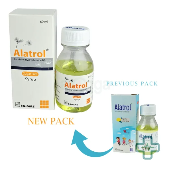 Alatrol 5 mg/5 ml Syrup — Cetirizine Dihydrochloride