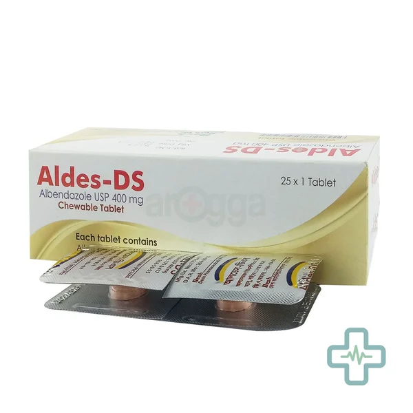 Aldes-DS 400 mg Tablet — Albendazole