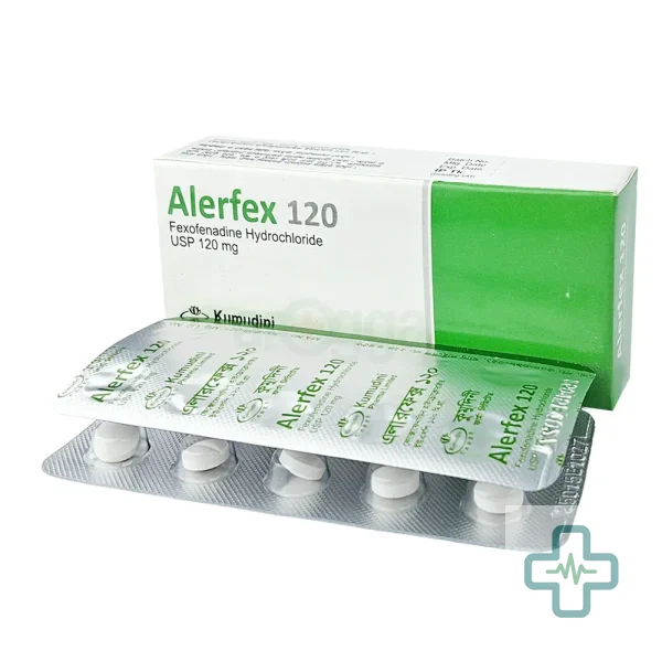 Alerfex 120 mg Tablet — Fexofenadine Hydrochloride