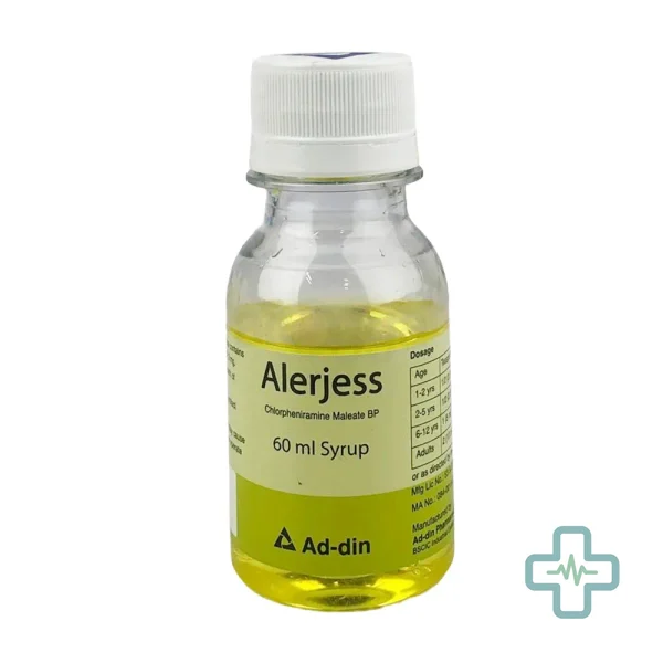 Alerjess 2 mg/5 ml Syrup — Chlorpheniramine Maleate