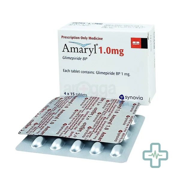 Amaryl 1 mg Tablet — Glimepiride
