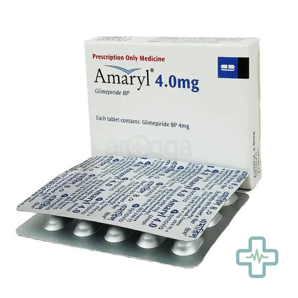 Amaryl 4 mg Tablet — Glimepiride