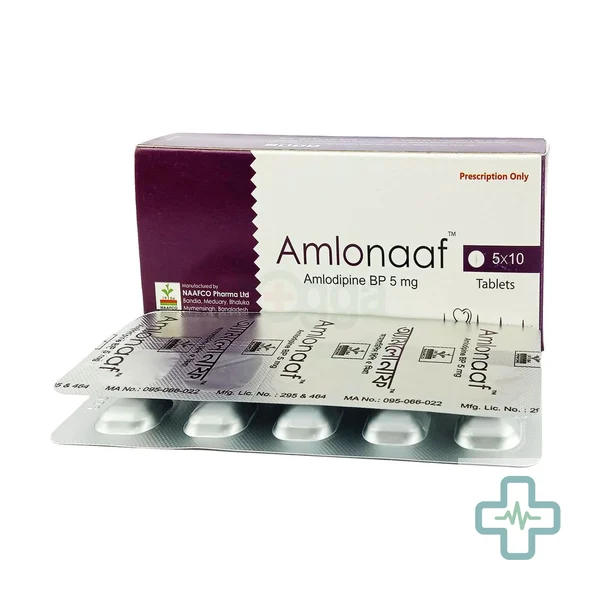 Amlonaaf 5 5 mg Tablet — Amlodipine