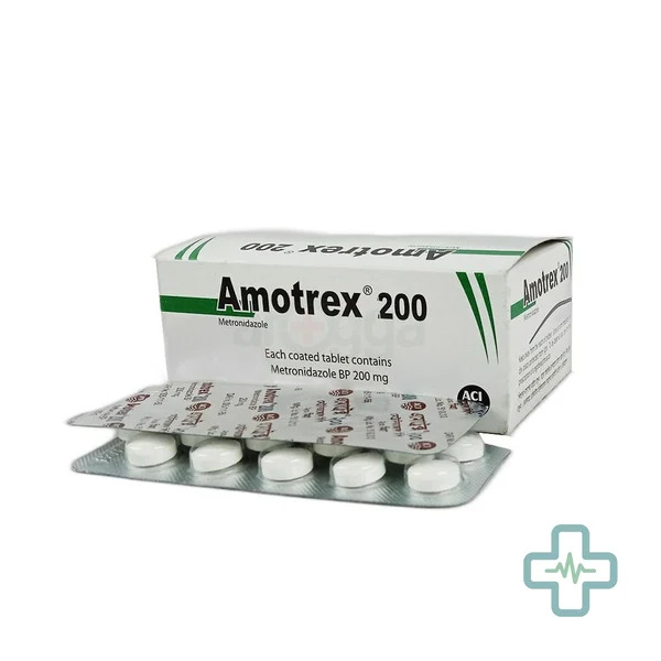 Amotrex 200 mg Tablet — Metronidazole