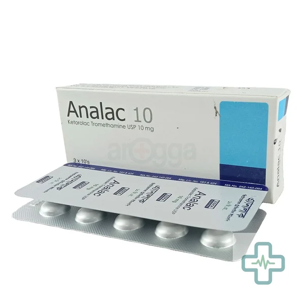 Analac 10 mg Tablet — Ketorolac Tromethamine