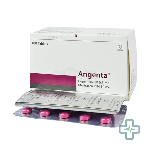 Angenta 500 mcg + 10 mg Tablet — Flupentixol + Melitracen