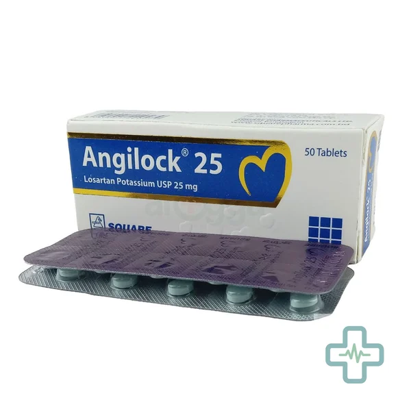 Angilock 25 mg Tablet — Losartan Potassium