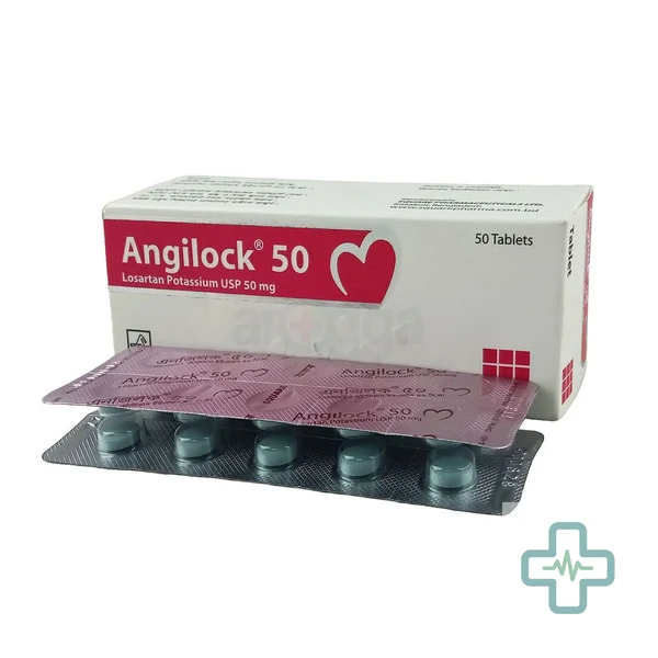 Angilock 50 mg Tablet — Losartan Potassium