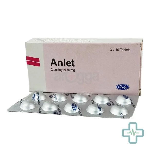 Anlet 75 mg Tablet — Clopidogrel