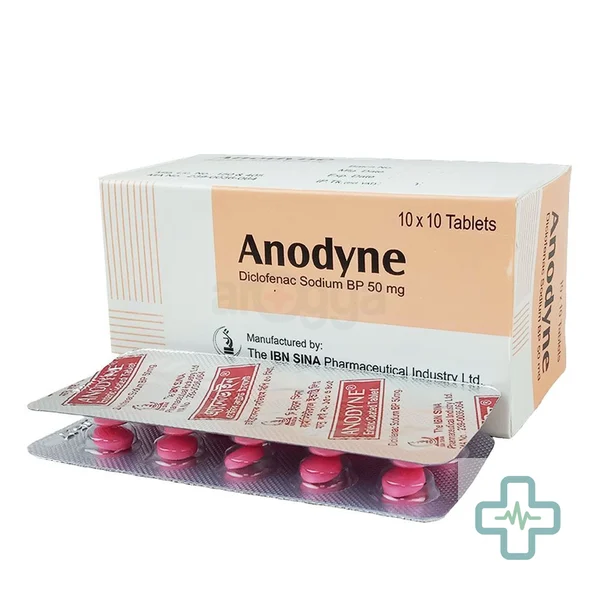 Anodyne 50 mg Tablet — Diclofenac Sodium