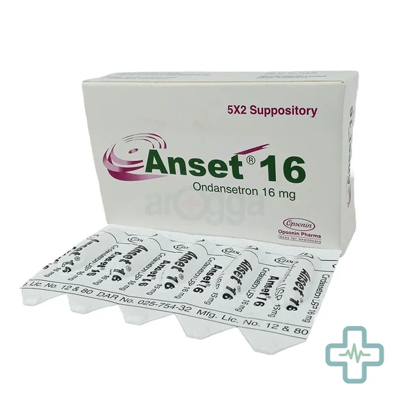 Anset 16 mg Suppository — Ondansetron