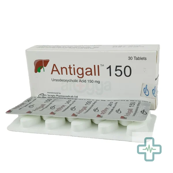 Antigall 150 150 mg Tablet — Ursodeoxycholic Acid