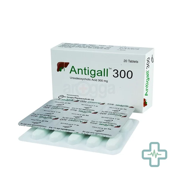 Antigall 300 300 mg Tablet — Ursodeoxycholic Acid