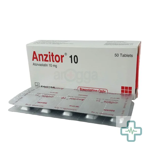Anzitor 10 mg Tablet — Atorvastatin