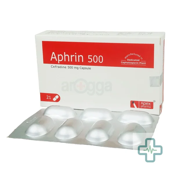 Aphrin 500 mg Capsule — Cephradine