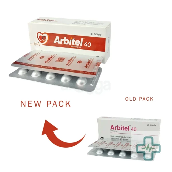 Arbitel 40 40 mg Tablet — Telmisartan