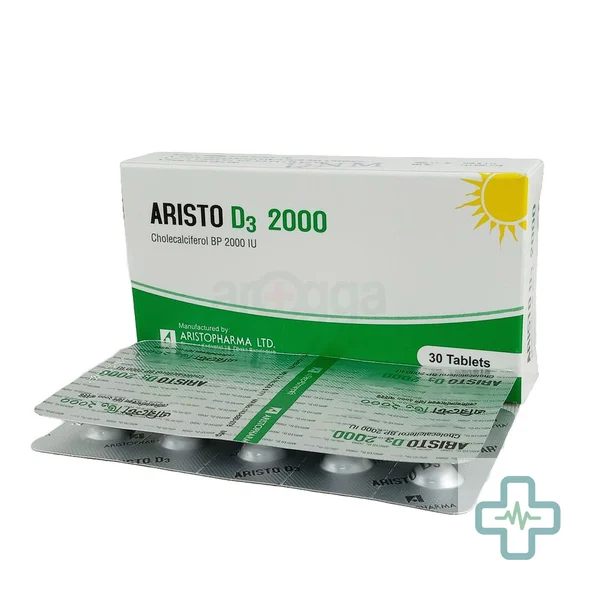Aristo D3 2000 2000 iu Tablet — Cholecalciferol (Vitamin D3)