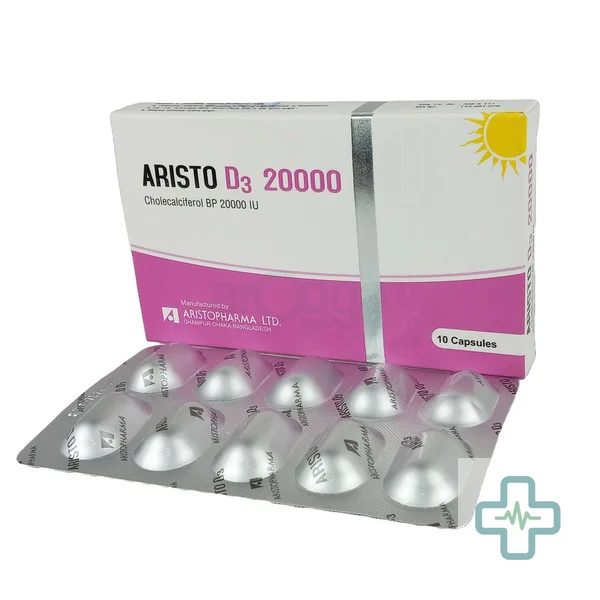 Aristo D3 20000 20000 iu Capsule — Cholecalciferol (Vitamin D3)