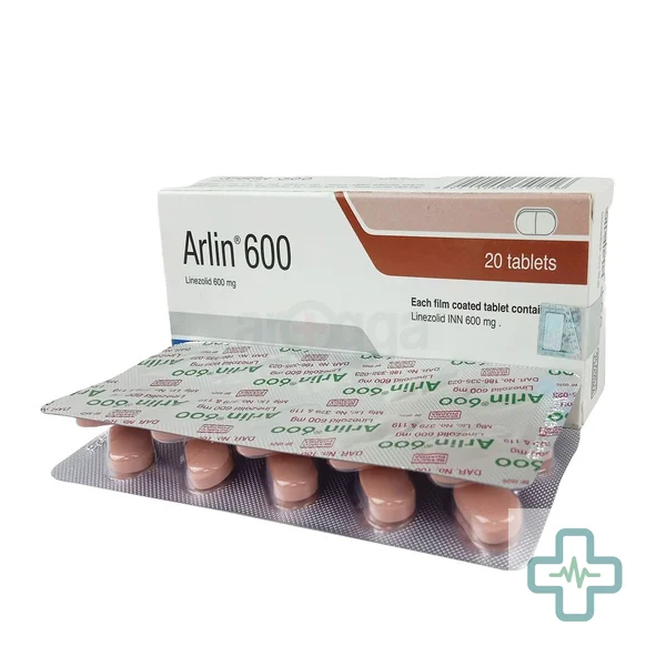 Arlin 600 mg Tablet — Linezolid