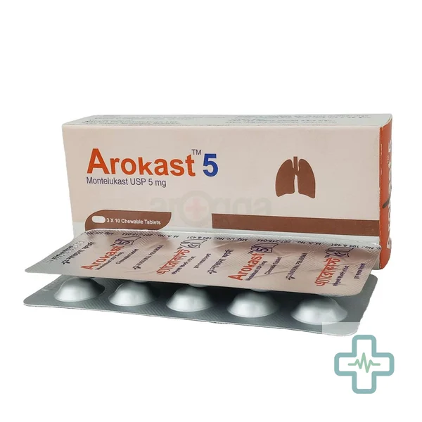 Arokast 5 mg Tablet — Montelukast