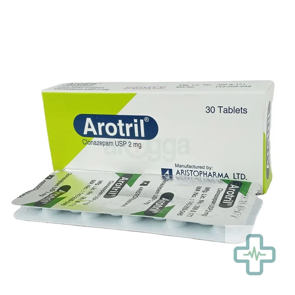 Arotril 2 mg Tablet — Clonazepam