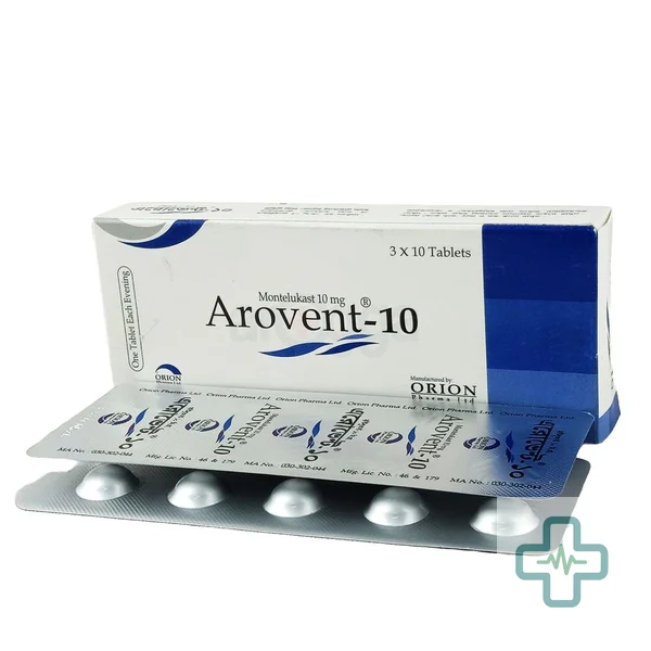 Arovent 10 mg Tablet — Montelukast