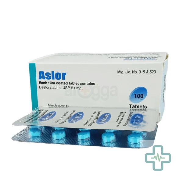 Aslor 5 mg Tablet — Desloratadine