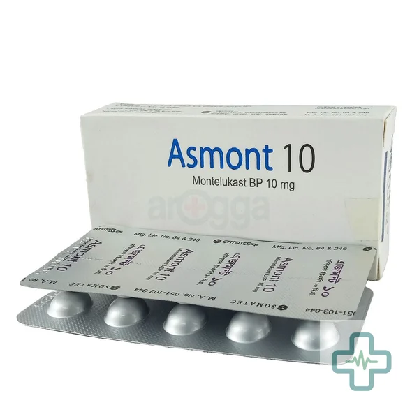 Asmont 10 mg Tablet — Montelukast