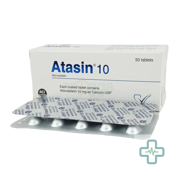 Atasin 10 mg Tablet — Atorvastatin