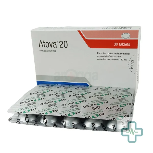 Atova 20 mg Tablet — Atorvastatin