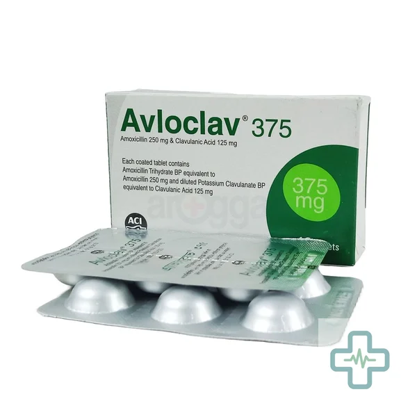 Avloclav 375 250 mg + 125 mg Tablet — Amoxicillin + Clavulanic Acid