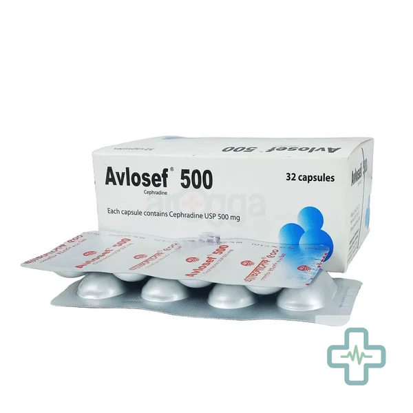 Avlosef 500 mg Capsule — Cephradine
